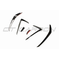 VOLKSWAGEN GOLF MK7.5 GTI FRONT BUMPER CANARDS