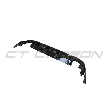 VOLKSWAGEN GOLF MK8 GTI GLOSS BLACK DIFFUSER-Side Skirts-BLAK BY CT-CT Carbon - High-quality carbon fiber and gloss black aerodynamic parts for premium sports and luxury vehicles.