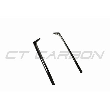 VOLKSWAGEN POLO MK5 GLOSS BLACK REAR WINDOW TRIM-Accessories-BLAK BY CT-CT Carbon - High-quality carbon fiber and gloss black aerodynamic parts for premium sports and luxury vehicles.
