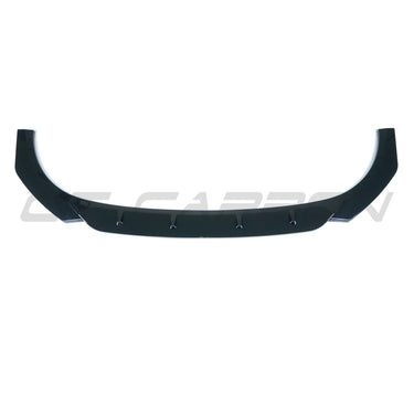 VW GOLF MK8 GTI/GTD GLOSS BLACK SPLITTER - BLAK BY CT CARBON-Splitter-BLAK BY CT-CT Carbon - High-quality carbon fiber and gloss black aerodynamic parts for premium sports and luxury vehicles.