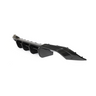 VW GOLF MK8 R CARBON FIBRE DIFFUSER - CT DESIGN-Diffuser-CT CARBON-CT Carbon - High-quality carbon fiber and gloss black aerodynamic parts for premium sports and luxury vehicles.