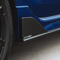 JUPES LATÉRALES EN FIBRE DE CARBONE VW GOLF MK8 R - DESIGN CT