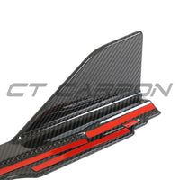 VW GOLF MK8/MK8.5 R CARBON FIBRE SIDE SKIRTS - CT DESIGN