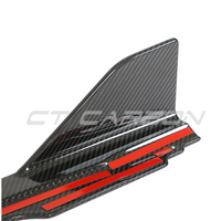 JUPES LATÉRALES EN FIBRE DE CARBONE VW GOLF MK8 R - DESIGN CT
