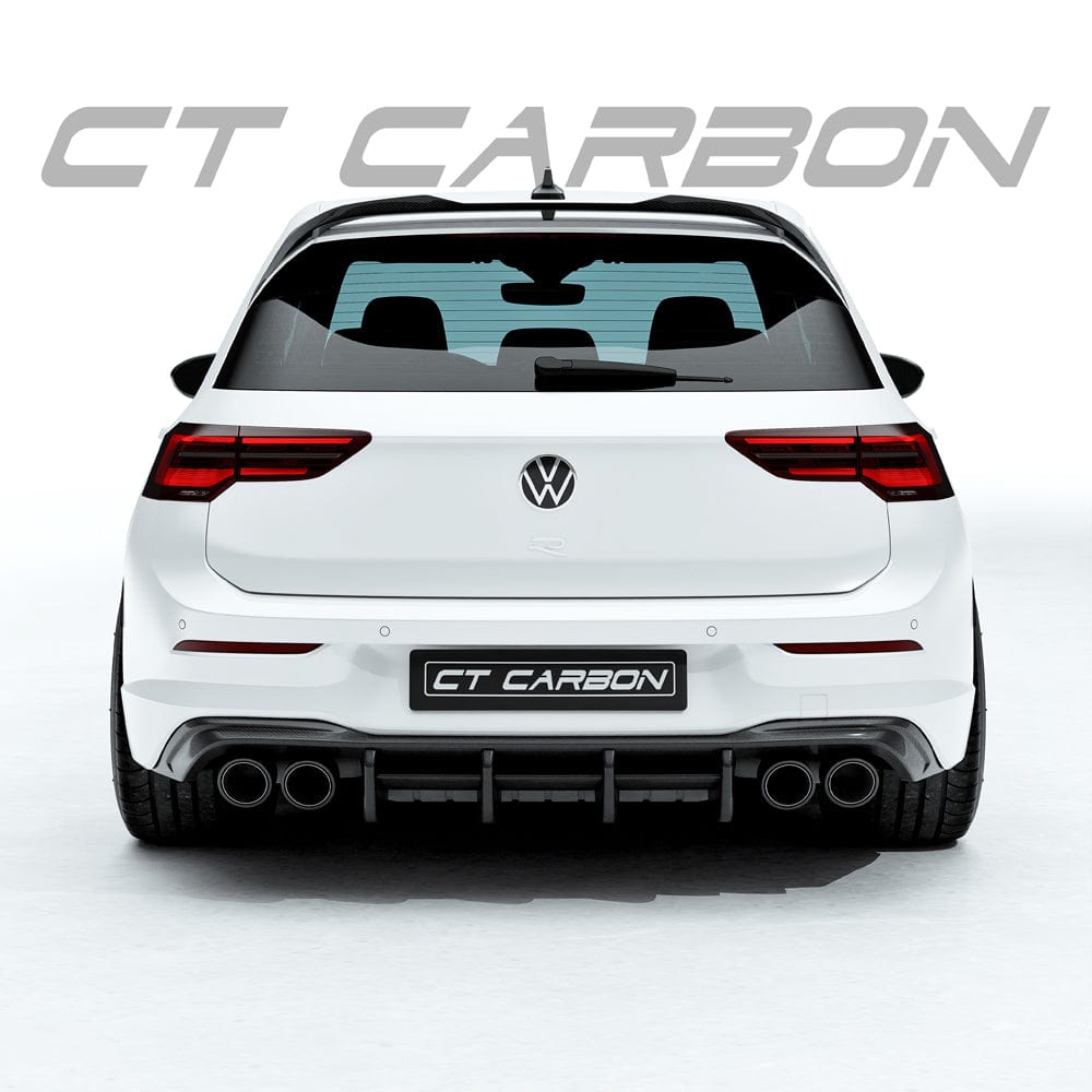 VW GOLF MK8 R CARBON FIBRE SPOILER - CT DESIGN – CT Carbon