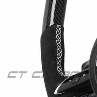 MERCEDES BENZ 2022+ AMG CARBON FIBRE / ALCANTARA CUSTOM STEERING WHEEL