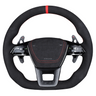 AUDI A6/S6/RS6 & A7/S7/RS7 C8 FULL ALCANTARA FLAT BOTTOM CUSTOM STEERING WHEEL