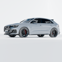 side of the audi rsq8 facelift