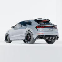 side of the audi rsq8 facelift