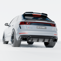 back of the audi rsq8 facelift