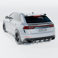 back of the audi rsq8 facelift