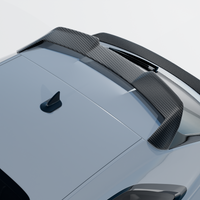 roof spoiler of the audi rsq8 facelift
