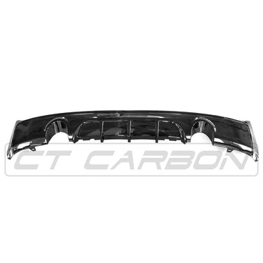 BLAK BY CT Diffuser BMW 2 SERIES F22/F23 GLOSS BLACK DUAL EXHAUST DIFFUSER - MP STYLE - BLAK BY CT CARBON