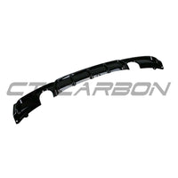 BMW 3 SERIES F30/F31 GLOSS BLACK DUAL EXHAUST DIFFUSER - V2