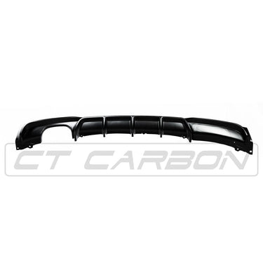 BLAK BY CT DIFFUSER BMW 3 SERIES F30 MATTE BLACK DIFFUSER - TWIN EXIT
