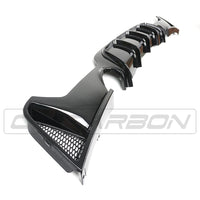 BLAK BY CT Diffuser BMW 4 Series F32/F33/F36 Gloss Black Dual Exit Exhaust Diffuser - BLAK BY CT CARBON