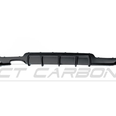BLAK BY CT DIFFUSER BMW 4 SERIES (F32 F33 F36) MATTE BLACK DIFFUSER - TWIN EXIT