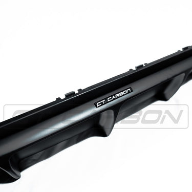 BLAK BY CT DIFFUSER BMW 4 SERIES (F32 F33 F36) MATTE BLACK DIFFUSER - TWIN EXIT
