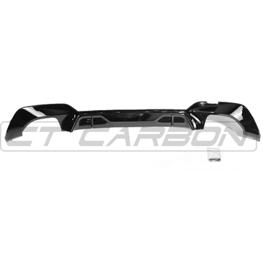 BLAK BY CT Diffuser BMW G20 3 SERIES GLOSS BLACK DIFFUSER - MP STYLE (QUAD TIPS)