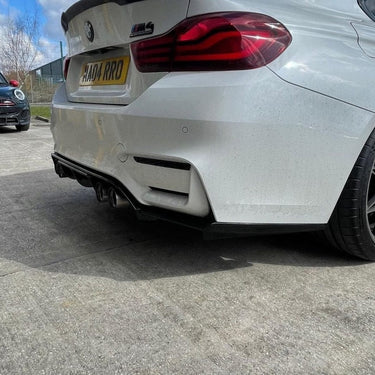 BLAK BY CT Diffuser BMW M3/M4 (F80 F82 F83) GLOSS BLACK DIFFUSER - V STYLE