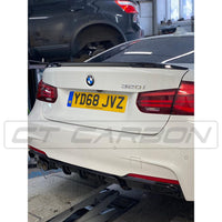BLAK BY CT Full Kit BMW 3 SERIES F30 GLOSS BLACK FULL KIT (TWIN EXHAUST) - MP STYLE - BLAK BY CT CARBON