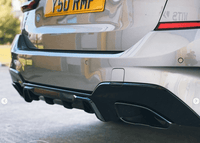 BLAK BY CT Full Kit BMW 3 SERIES G20 GLOSS BLACK FULL KIT (SQUARE EXHAUST) - MP STYLE - BLAK BY CT CARBON