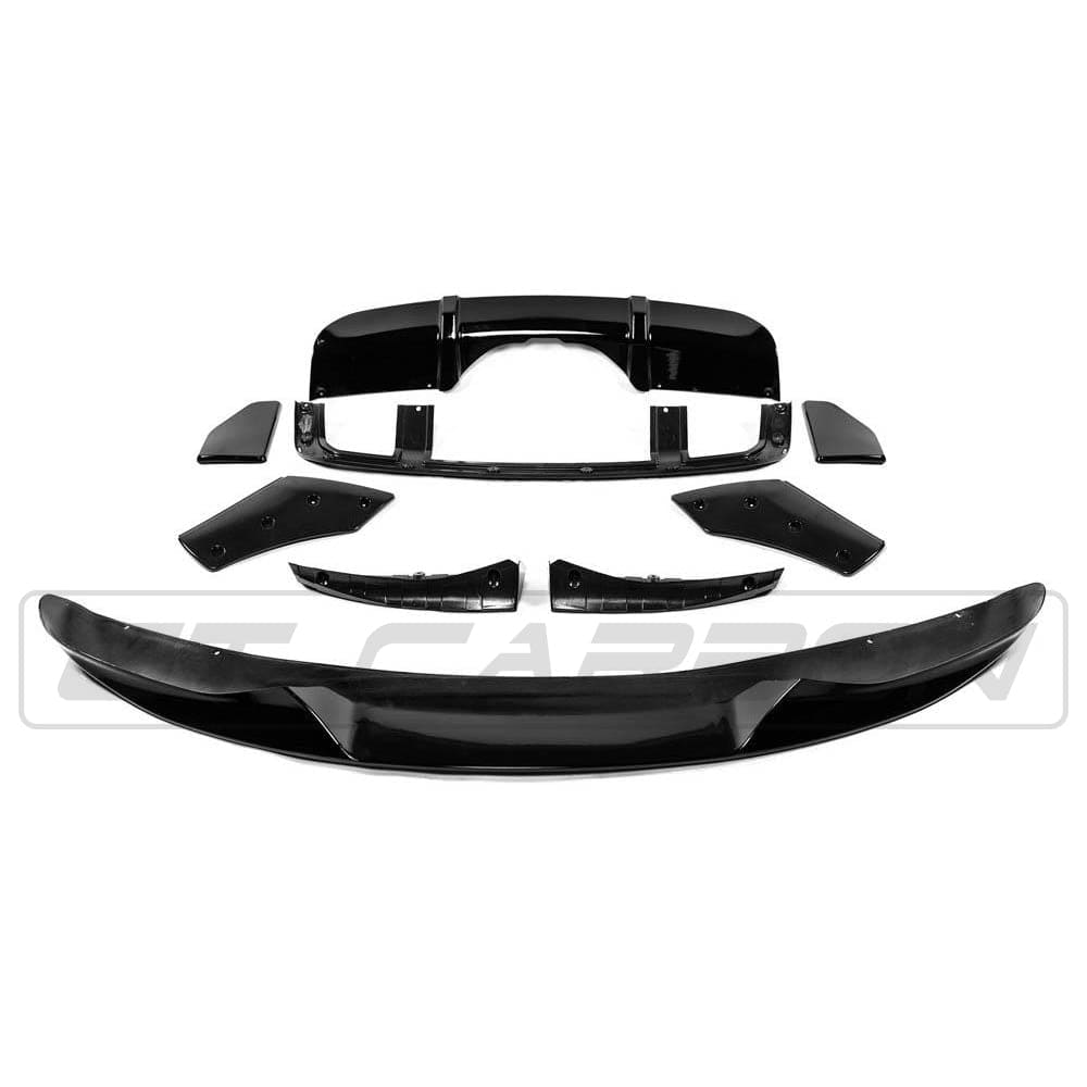 MCARCAR KIT Carbon Fiber F15 Rear Diffuser for BMW X5 F15 xDrive35i  xDrive50i M Sport SUV 2014-2018 Lower Bumper Lip Spoiler Body Kit Factory  Outlet