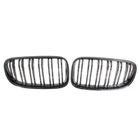 BMW E92 & E93 3 SERIES LCI DOUBLE SLAT BLACK GRILLES