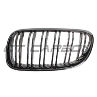 BMW E92 & E93 3 SERIES LCI DOUBLE SLAT BLACK GRILLES