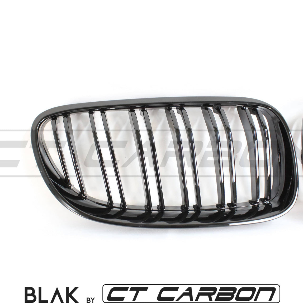 ABS Plastic Gloss Black Double Slat Grille for E92 / E93 M3 3 Series Pre-LCI