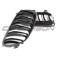 BMW E92 & E93 3 SERIES LCI DOUBLE SLAT BLACK GRILLES