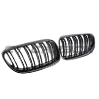 BMW E92 & E93 3 SERIES LCI DOUBLE SLAT BLACK GRILLES