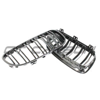 BMW E92 & E93 3 SERIES LCI DOUBLE SLAT BLACK GRILLES
