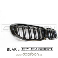 BLAK BY CT GRILLE BMW 3 SERIES G20 BLACK GRILLE - BLAK BY CT CARBON