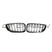 BMW 6 SERIES & F06 F12 F13 DOUBLE SLAT BLACK GRILLES