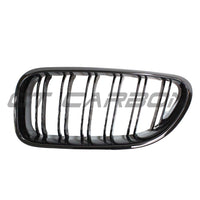 BMW 6 SERIES & F06 F12 F13 DOUBLE SLAT BLACK GRILLES