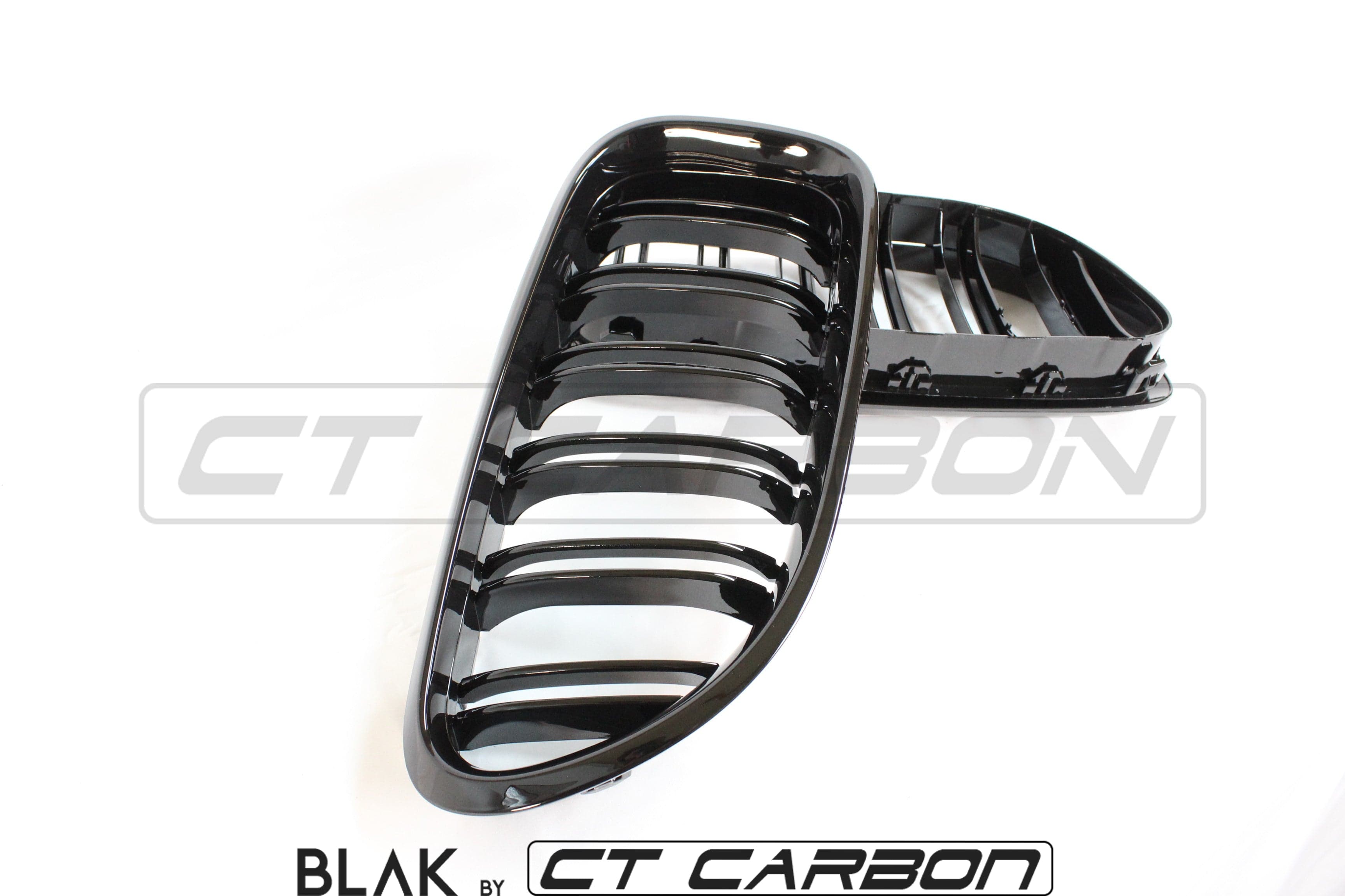 CT CARBON  BMW 6 SERIES & F06 F12 F13 DOUBLE SLAT BLACK GRILLS – CT Carbon