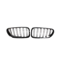 BMW 6 SERIES & F06 F12 F13 DOUBLE SLAT BLACK GRILLES