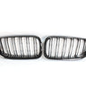 BLAK BY CT Grille BMW 6 SERIES & F06 F12 F13 DOUBLE SLAT BLACK GRILLES - BLAK BY CT CARBON