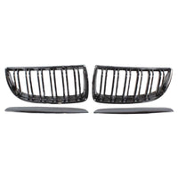BMW E90 3 SERIES PRE-LCI DOUBLE SLAT BLACK GRILLES