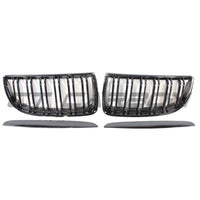 BMW E90 3 SERIES PRE-LCI DOUBLE SLAT BLACK GRILLES