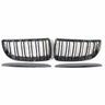 BLAK BY CT GRILLE BMW E90 3 SERIES PRE-LCI DOUBLE SLAT BLACK GRILLES - BLAK BY CT CARBON