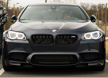 BMW F10 M5 & 5 SERIES BLACK DOUBLE SLAT GRILLES
