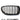 BLAK BY CT GRILLE BMW F10 M5 & 5 SERIES BLACK DOUBLE SLAT GRILLES - BLAK BY CT CARBON