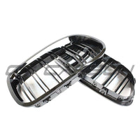 BMW F10 M5 & 5 SERIES BLACK DOUBLE SLAT GRILLES