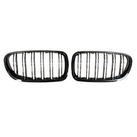 BMW F10 M5 & 5 SERIES BLACK DOUBLE SLAT GRILLES