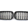 BLAK BY CT GRILLE BMW F15 & F16 X5 & X6 SINGLE SLAT BLACK GRILLES- BLAK BY CT CARBON