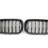 BLAK BY CT GRILLE BMW F15 & F16 X5 & X6 SINGLE SLAT BLACK GRILLES- BLAK BY CT CARBON