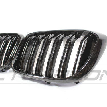 BLAK BY CT GRILLE BMW G01 X3 DOUBLE SLAT BLACK GRILLES - BLAK BY CT CARBON