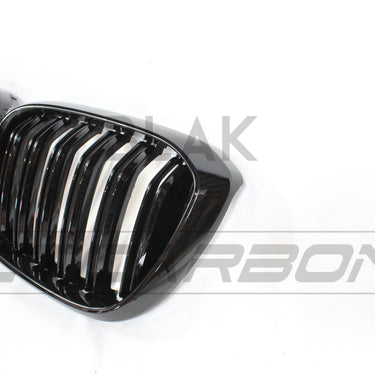 BLAK BY CT GRILLE BMW G01 X3 DOUBLE SLAT BLACK GRILLES - BLAK BY CT CARBON